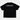 Black t-shirt with 'JEREMIAD' printed on the back against a white background